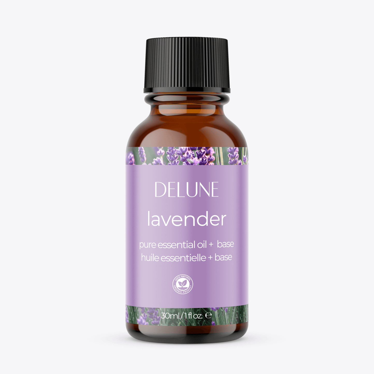 Lavender Essential Oil + Base - Delune