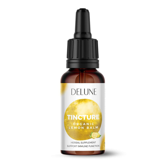 Organic Lemon Balm Herbal Tincture - Delune 